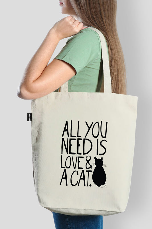 ALL YOU NEED IS LOVE & A CAT.